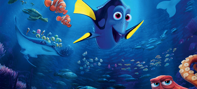 Personages Finding Dory